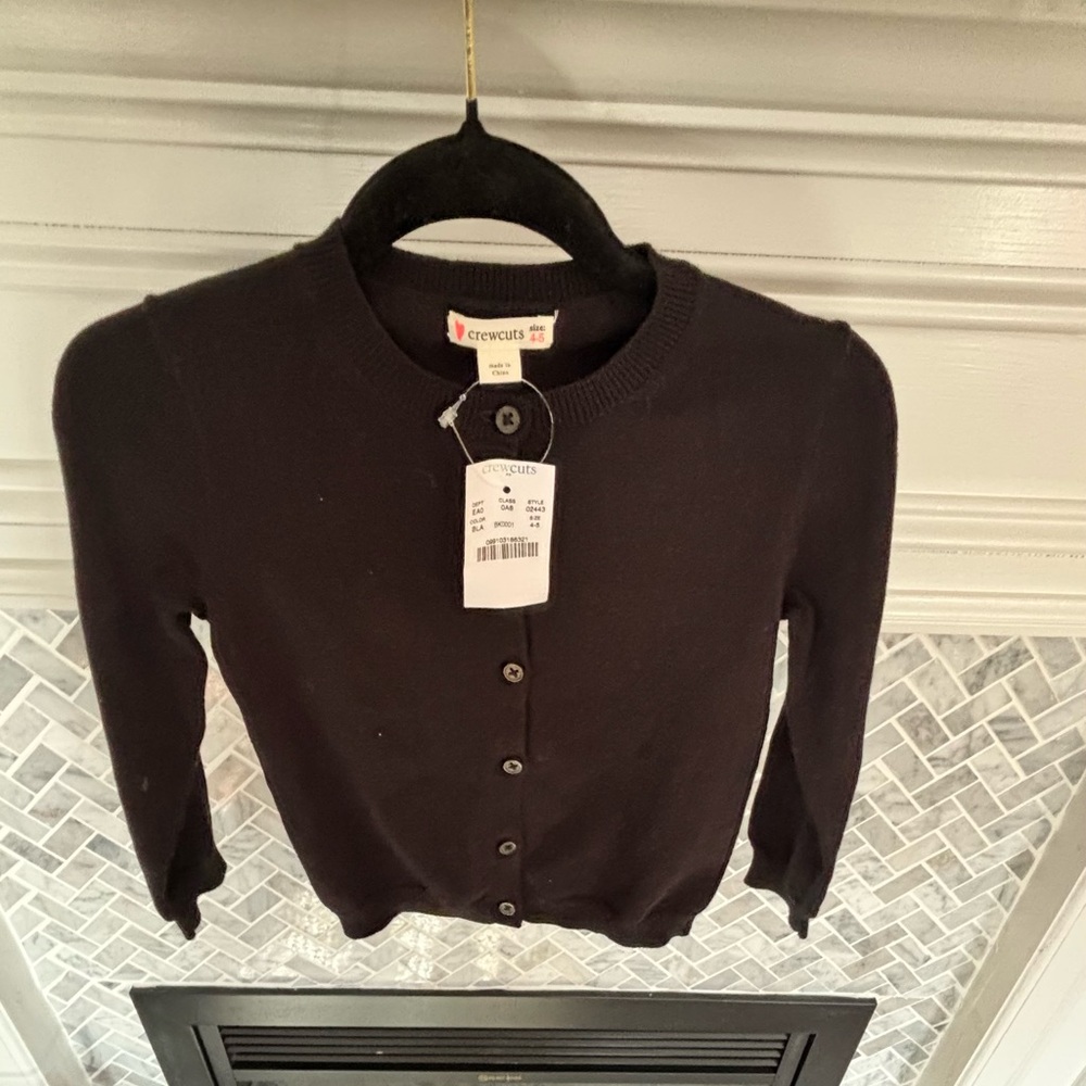 Crewcuts Elegant Dark Cardigan